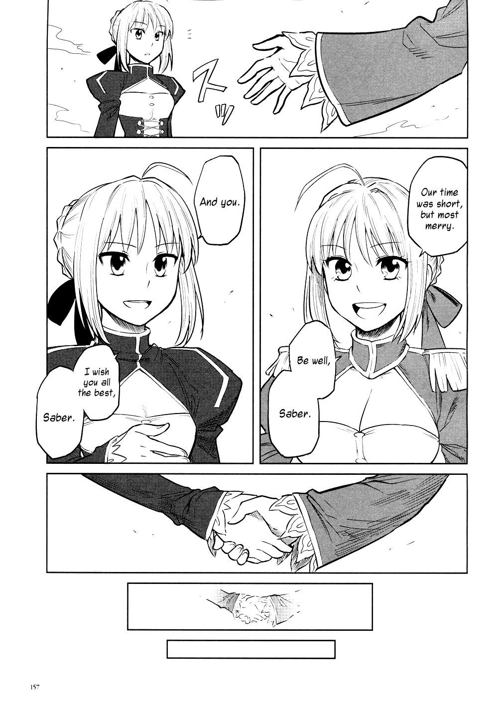 All Around Type-Moon - Ahnenerbe no Nichijou Chapter 8 page 43 - Chapter 8: Saber x Saber