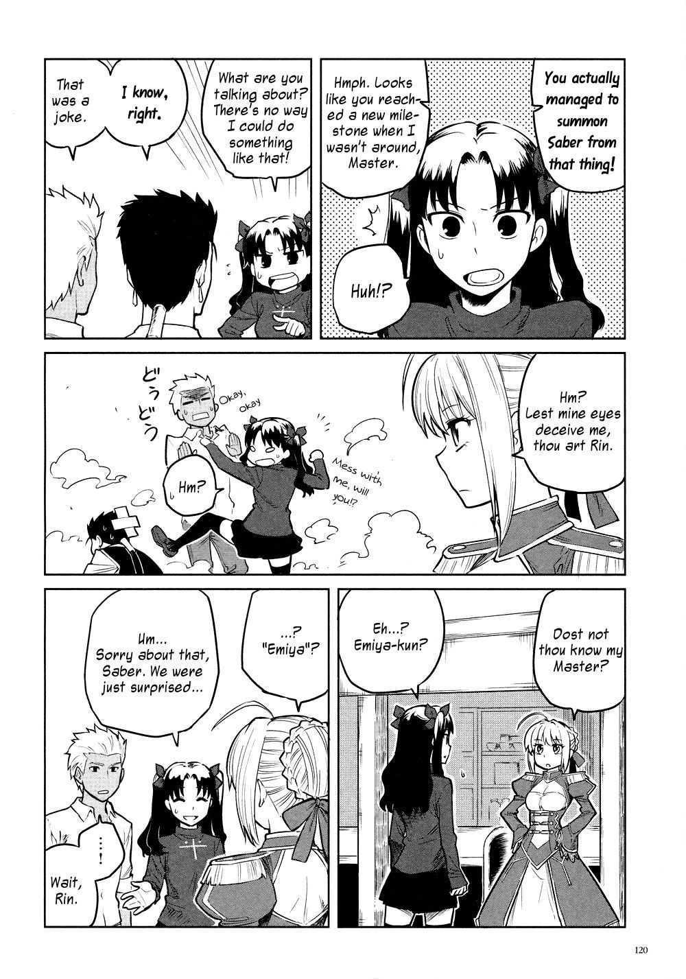 All Around Type-Moon - Ahnenerbe no Nichijou Chapter 8 page 6 - Chapter 8: Saber x Saber