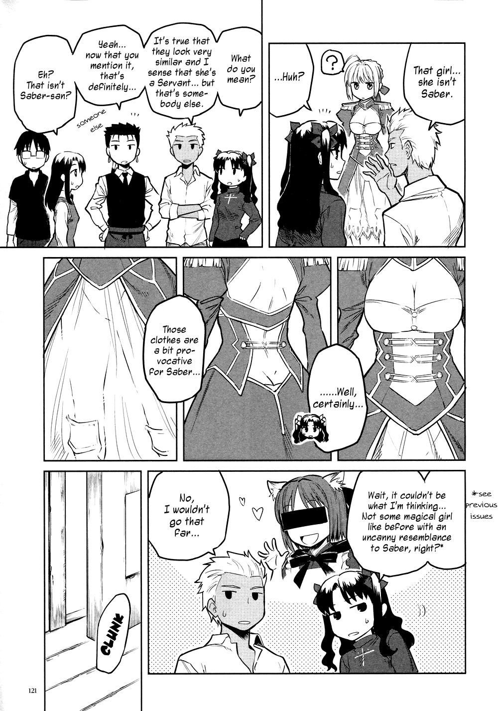 All Around Type-Moon - Ahnenerbe no Nichijou Chapter 8 page 7 - Chapter 8: Saber x Saber