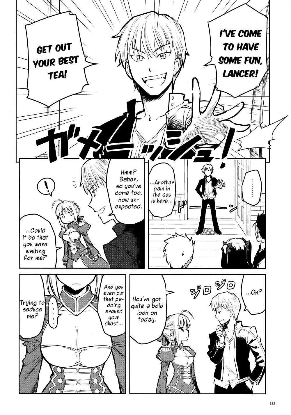 All Around Type-Moon - Ahnenerbe no Nichijou Chapter 8 page 8 - Chapter 8: Saber x Saber