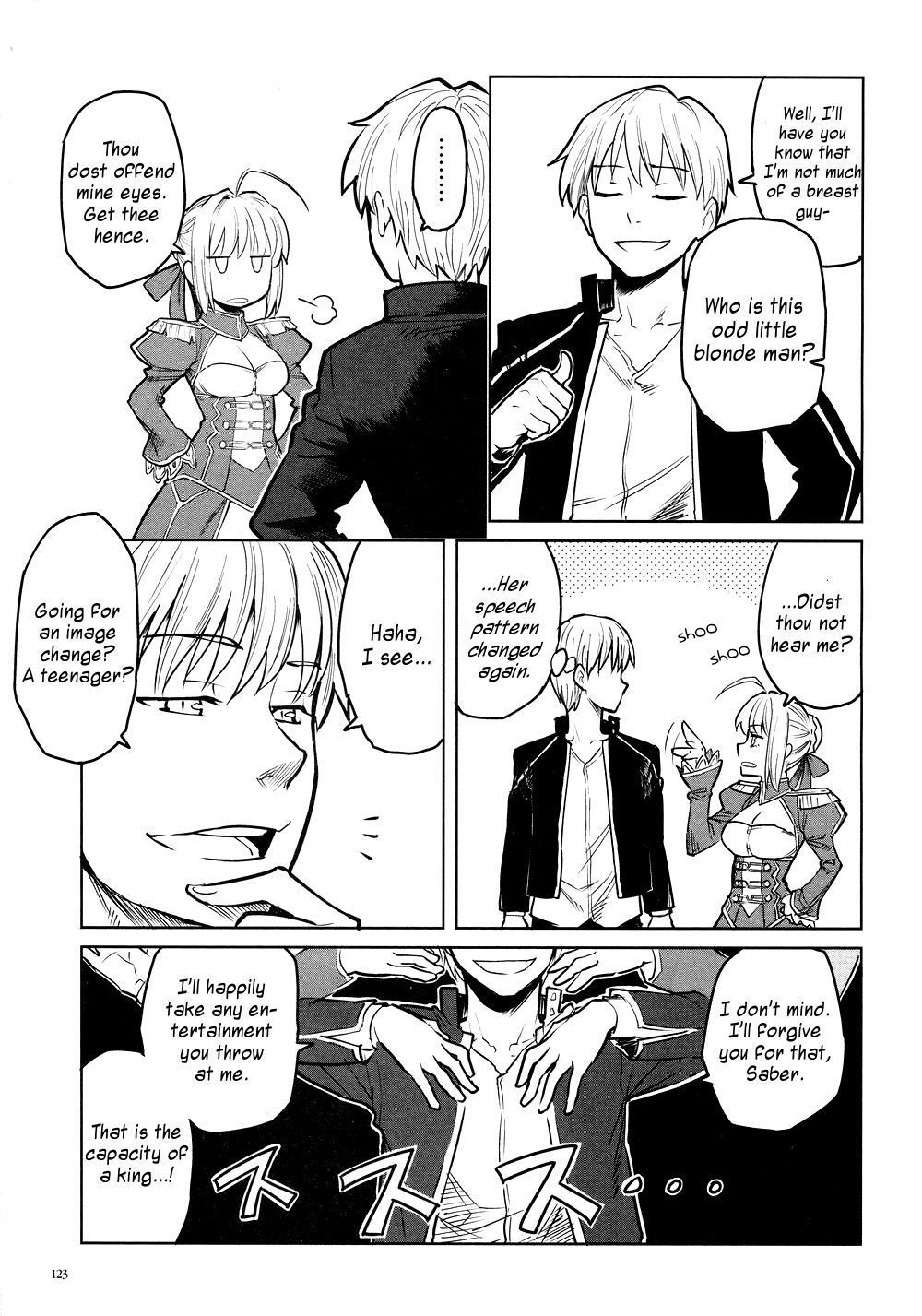 All Around Type-Moon - Ahnenerbe no Nichijou Chapter 8 page 9 - Chapter 8: Saber x Saber