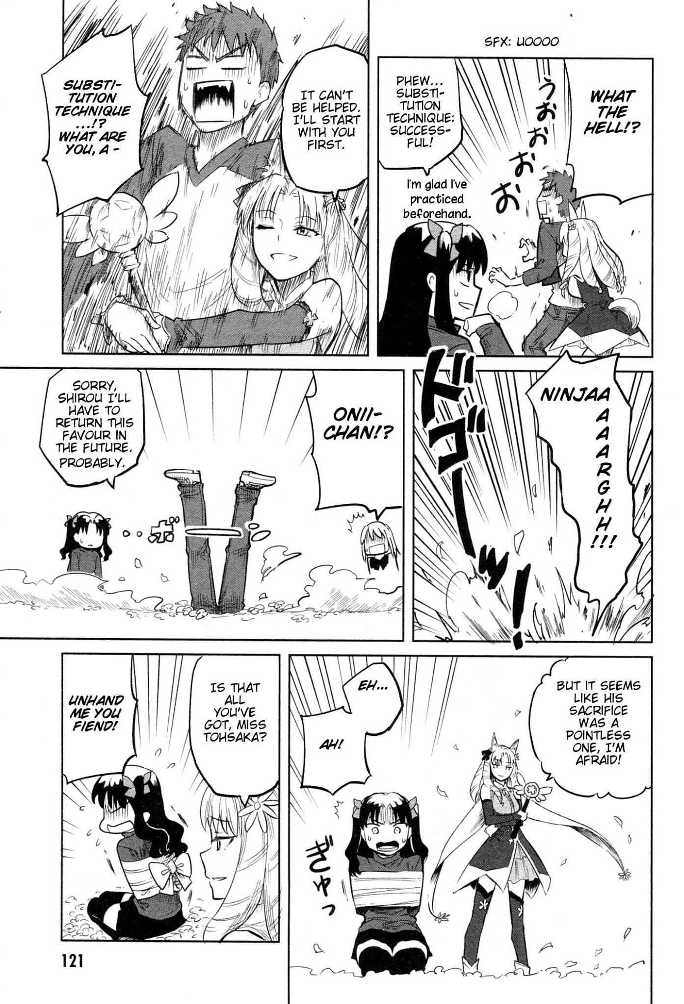 All Around Type-Moon - Ahnenerbe no Nichijou Chapter 9 page 21 - Chapter 9: Magical Girl vs Magical Lady