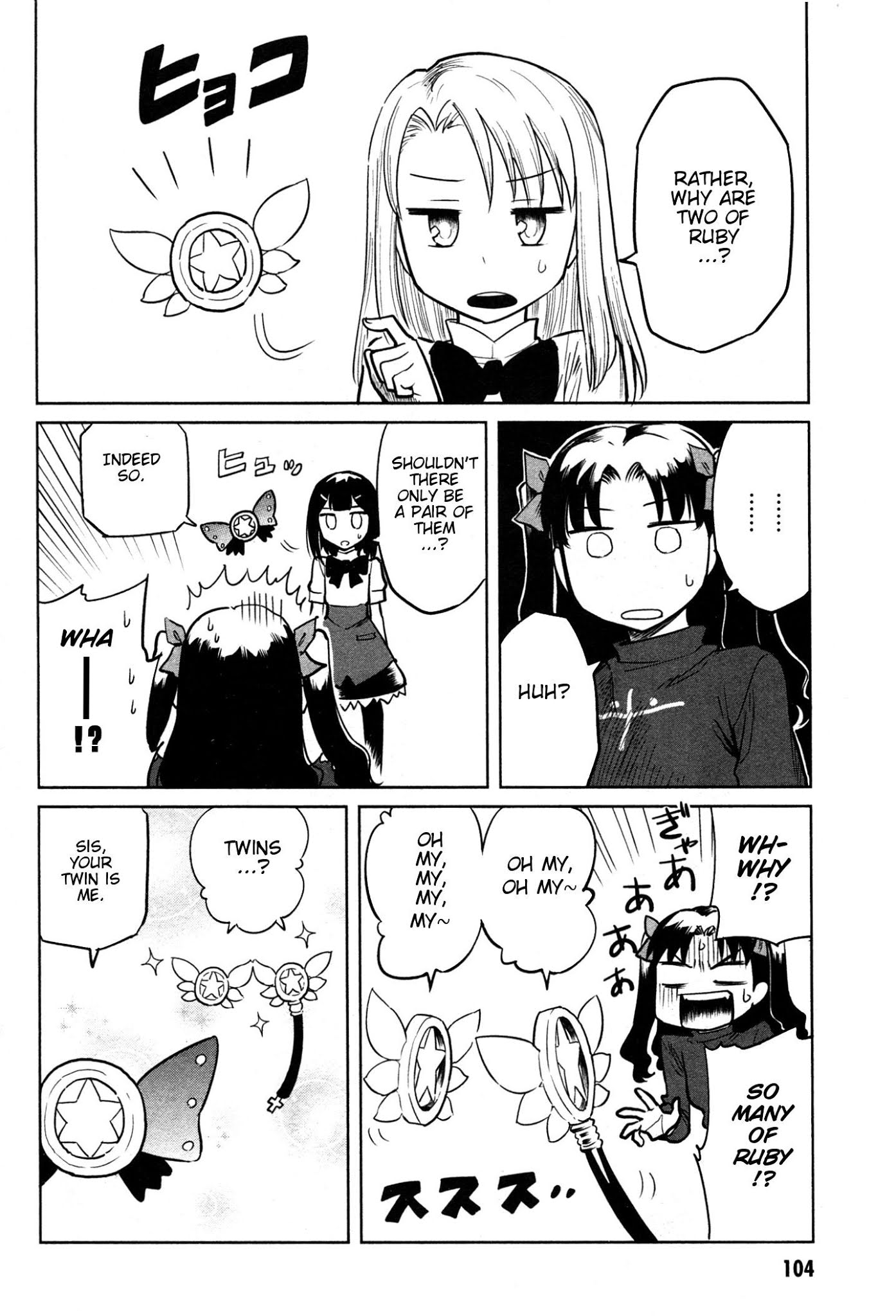 All Around Type-Moon - Ahnenerbe no Nichijou Chapter 9 page 4 - Chapter 9: Magical Girl vs Magical Lady