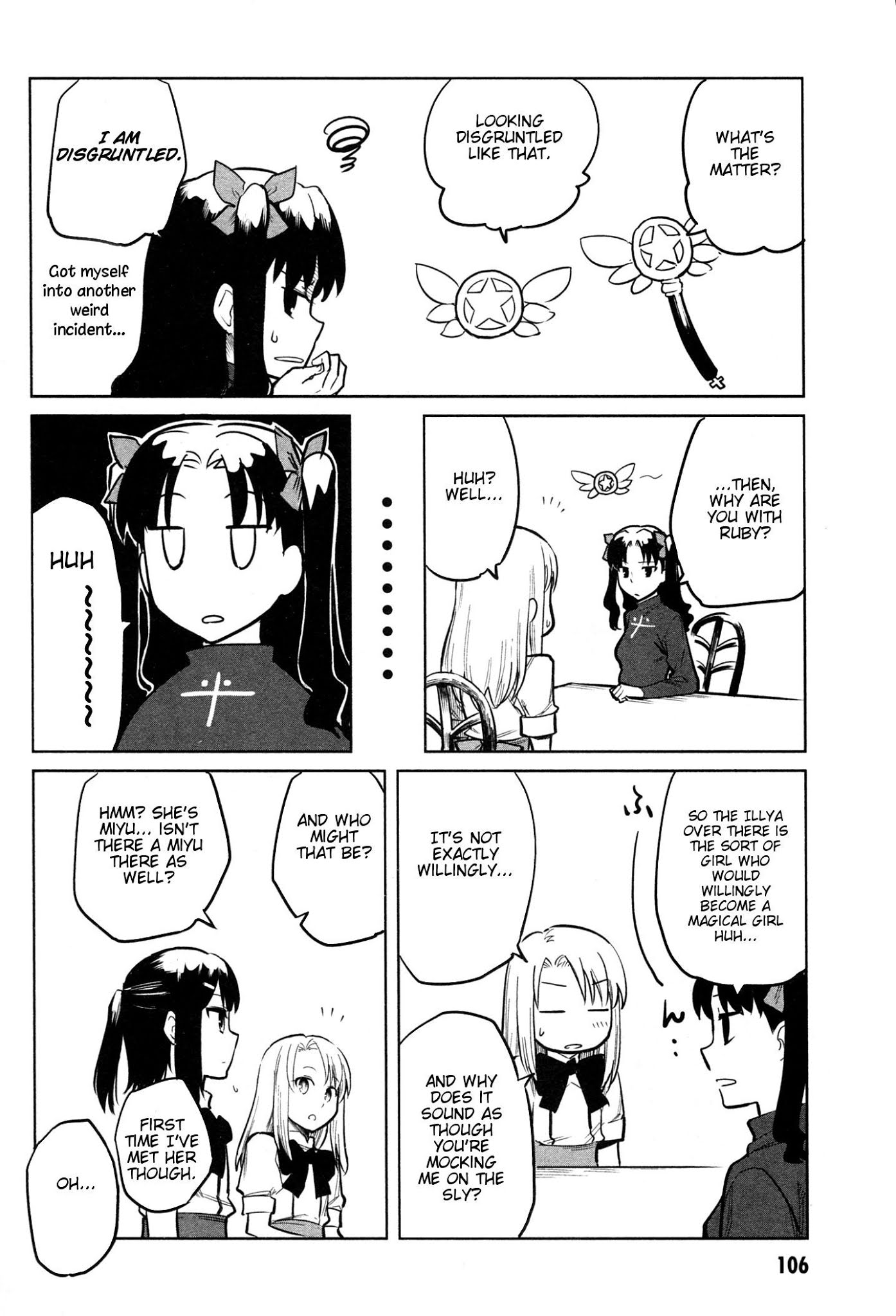 All Around Type-Moon - Ahnenerbe no Nichijou Chapter 9 page 6 - Chapter 9: Magical Girl vs Magical Lady