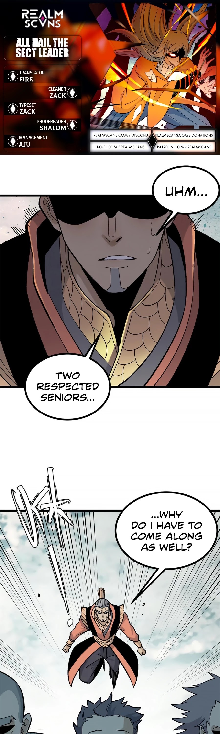 All Hail the Sect Leader Chapter 155 page 1 - Chapter 155