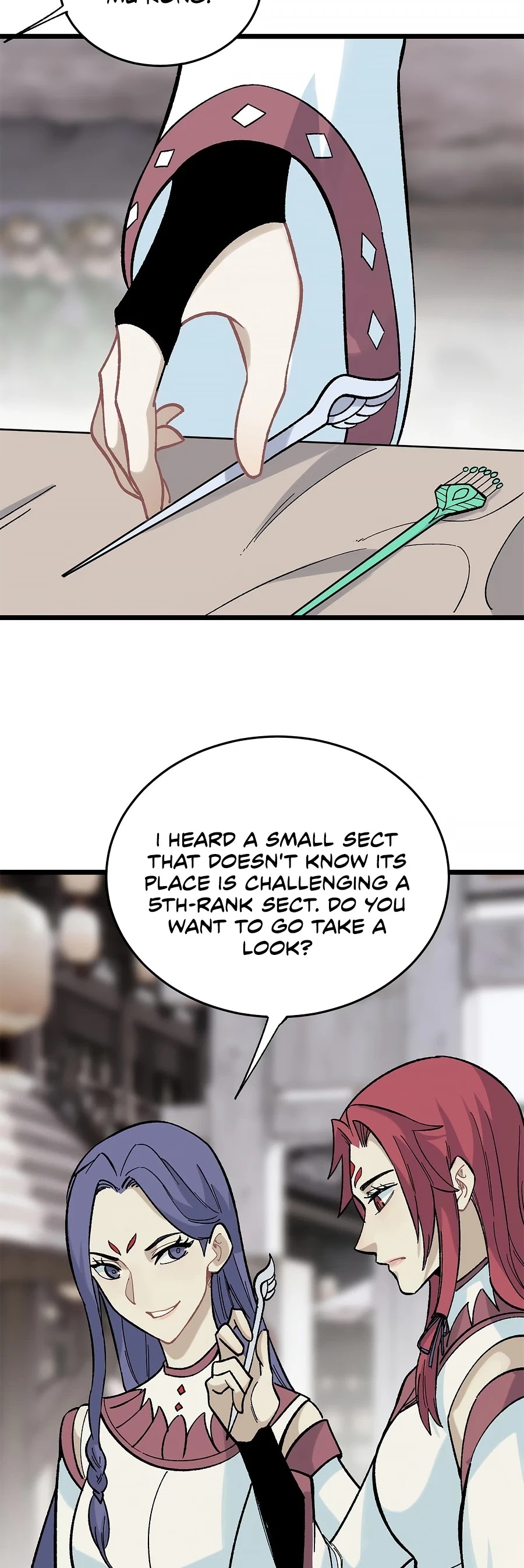 All Hail the Sect Leader Chapter 157 page 23 - Chapter 157