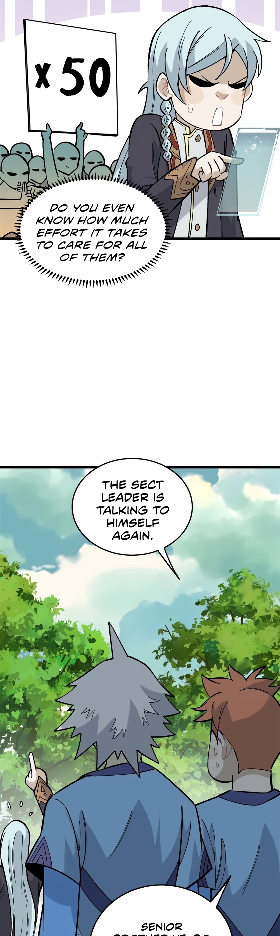 All Hail the Sect Leader Chapter 158 page 10 - Chapter 158