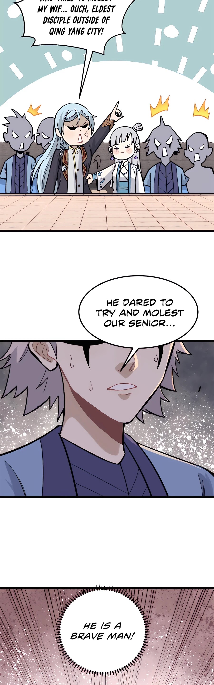 All Hail the Sect Leader Chapter 162 page 6 - Chapter 162