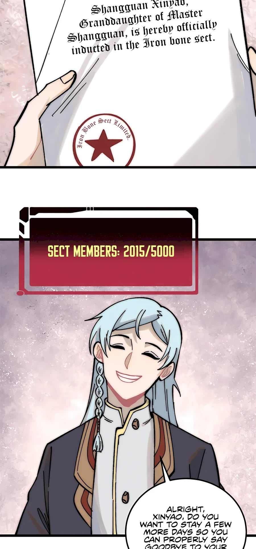 All Hail the Sect Leader Chapter 204 page 12 - Chapter 204