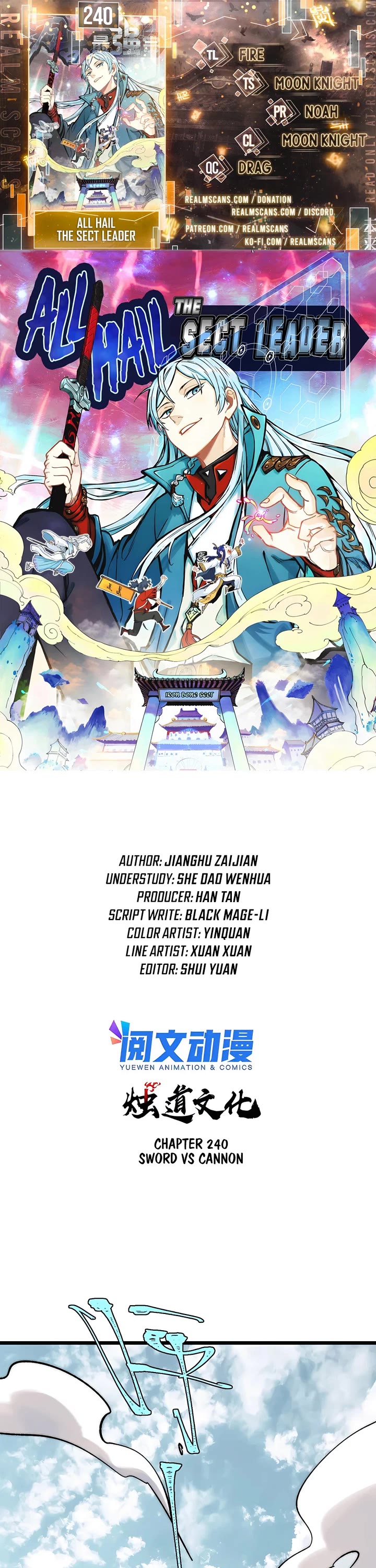 All Hail the Sect Leader Chapter 240 page 1 - Chapter 240