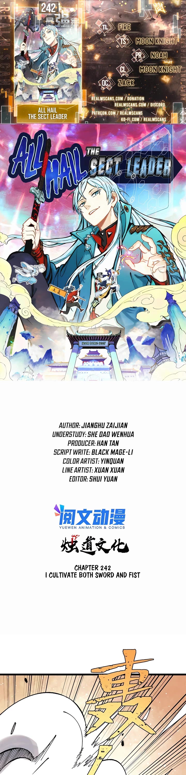 All Hail the Sect Leader Chapter 242 page 1 - Chapter 242