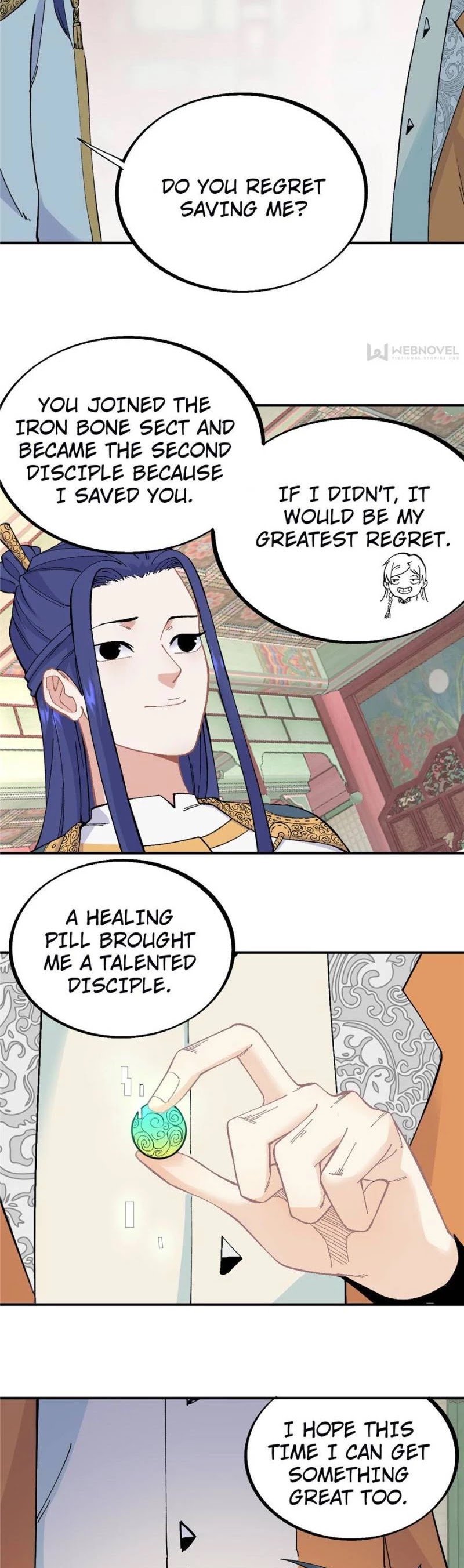 All Hail the Sect Leader Chapter 25 page 3 - Chapter 25
