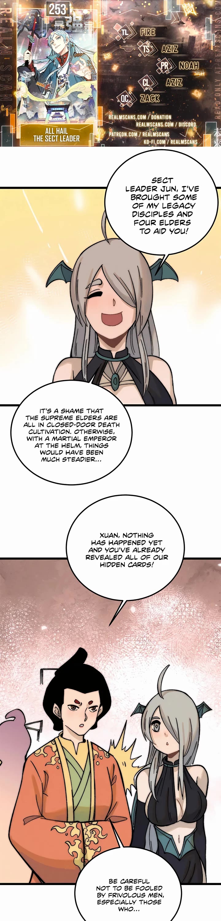 All Hail the Sect Leader Chapter 253 page 1 - Chapter 253