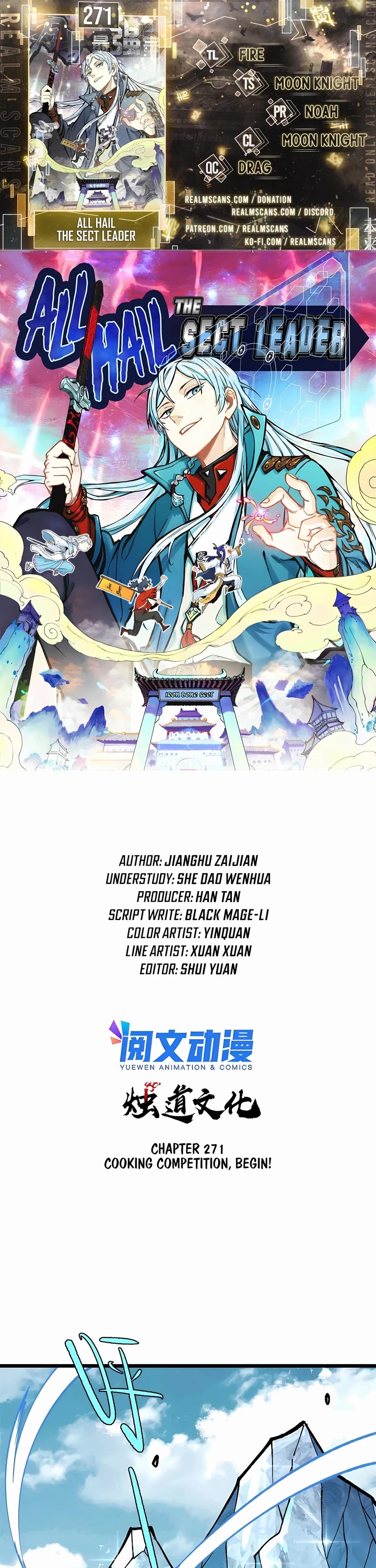All Hail the Sect Leader Chapter 271 page 1 - Chapter 271