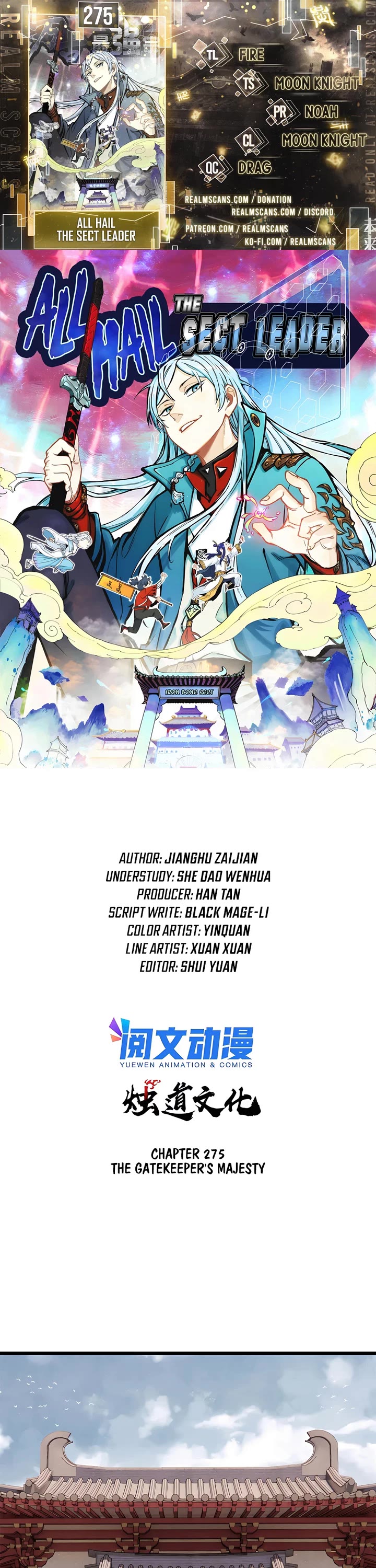 All Hail the Sect Leader Chapter 275 page 1 - Chapter 275
