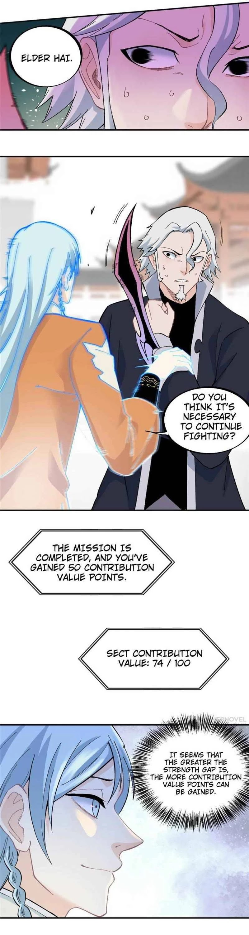 All Hail the Sect Leader Chapter 28 page 9 - Chapter 28