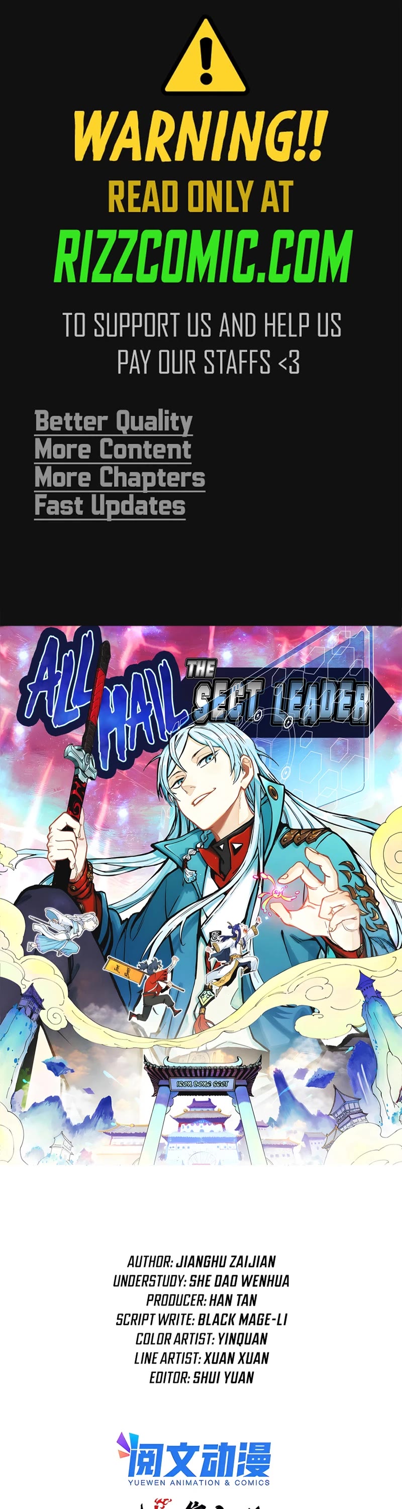 All Hail the Sect Leader Chapter 289 page 1 - Chapter 289