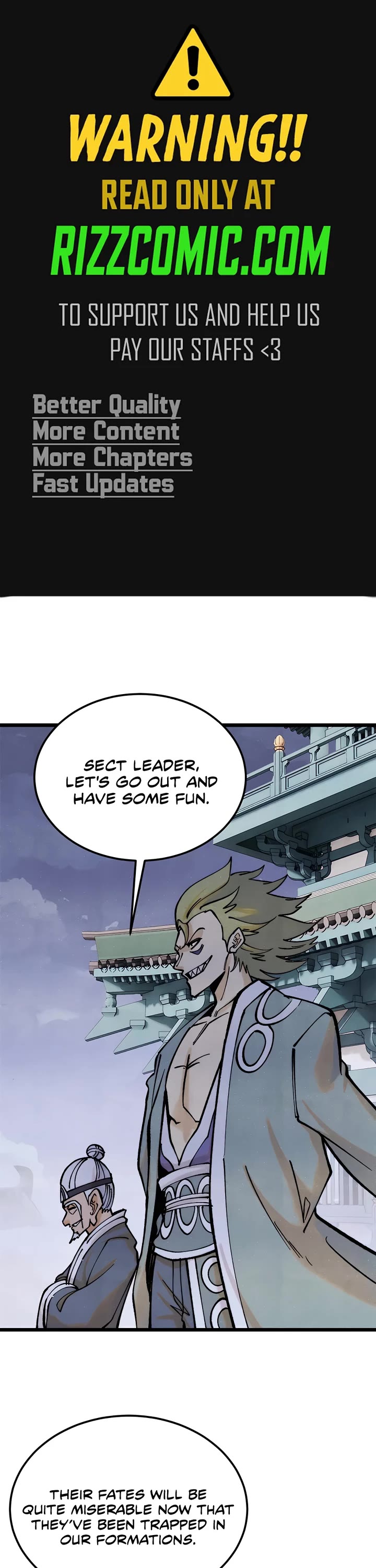 All Hail the Sect Leader Chapter 300 page 1 - Chapter 300