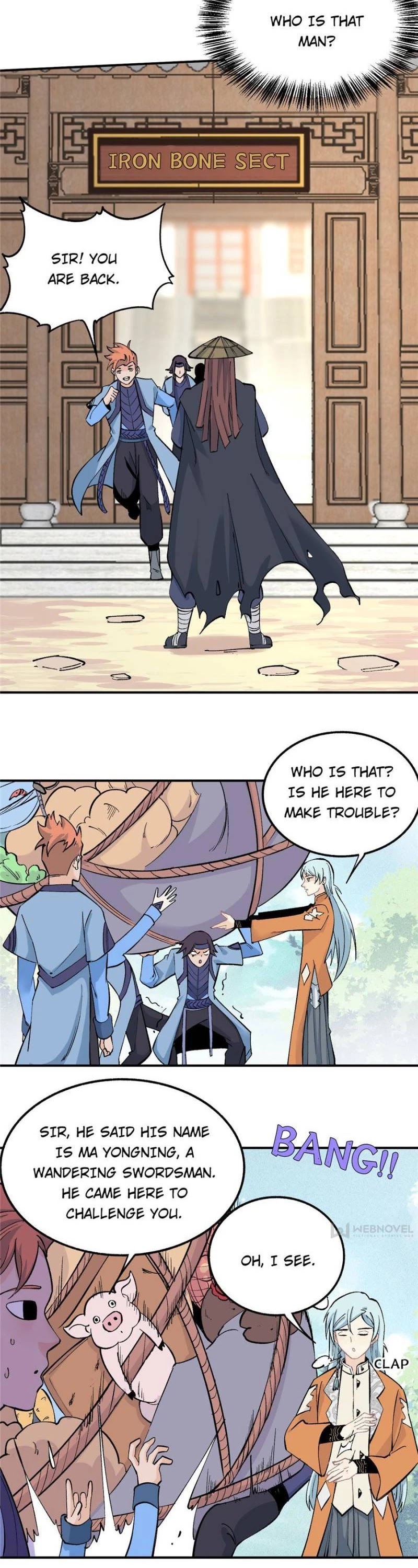 All Hail the Sect Leader Chapter 32 page 9 - Chapter 32