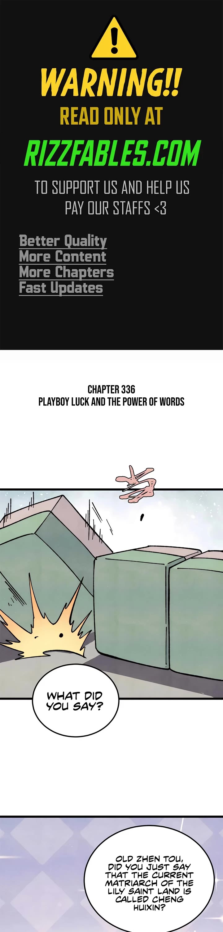 All Hail the Sect Leader Chapter 336 page 1 - Chapter 336