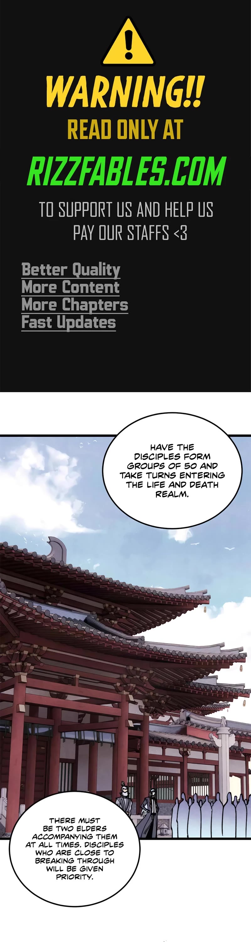 All Hail the Sect Leader Chapter 366 page 1 - Chapter 366