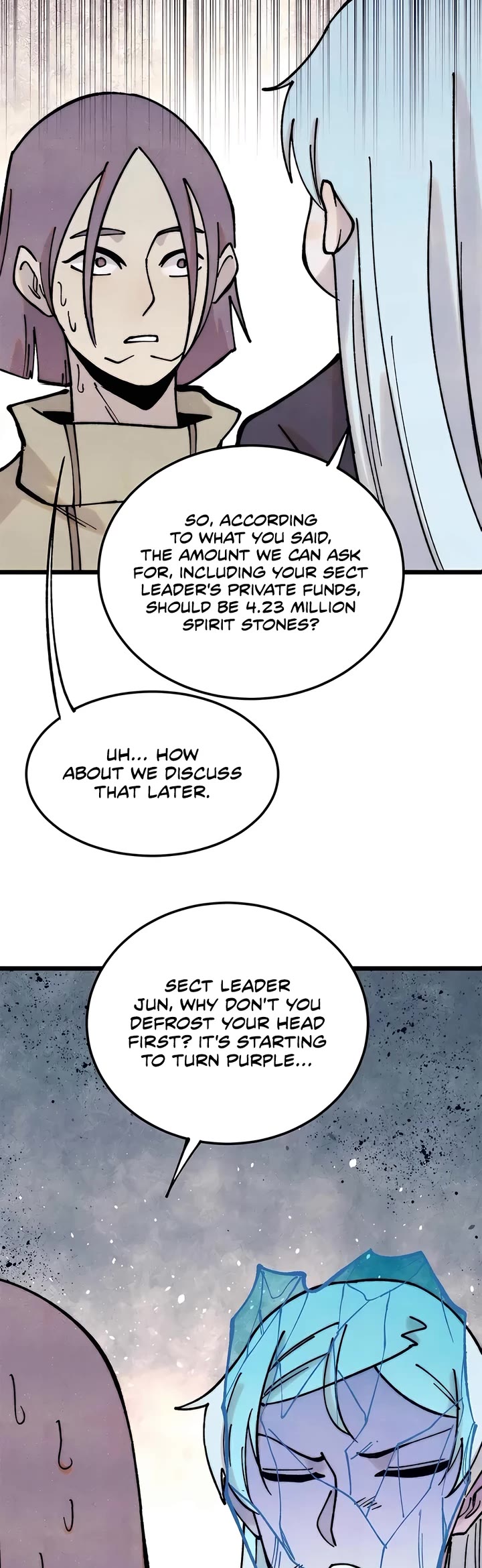 All Hail the Sect Leader Chapter 398 page 4 - Chapter 398