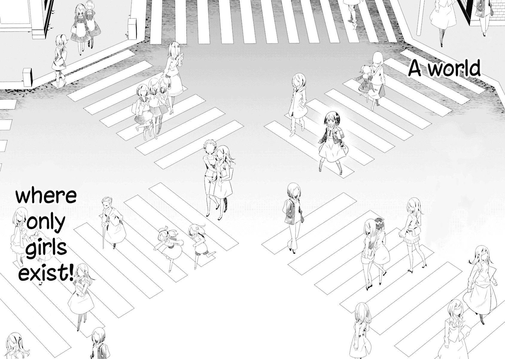 All of Humanity is Yuri Except For Me Chapter 1.1 page 12 - Chapter 1.1