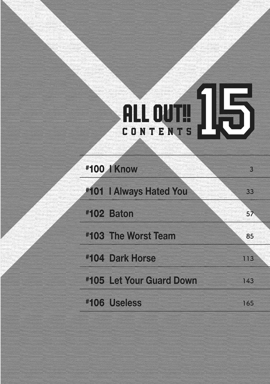 All Out!! Chapter 100 page 3 - Chapter 100