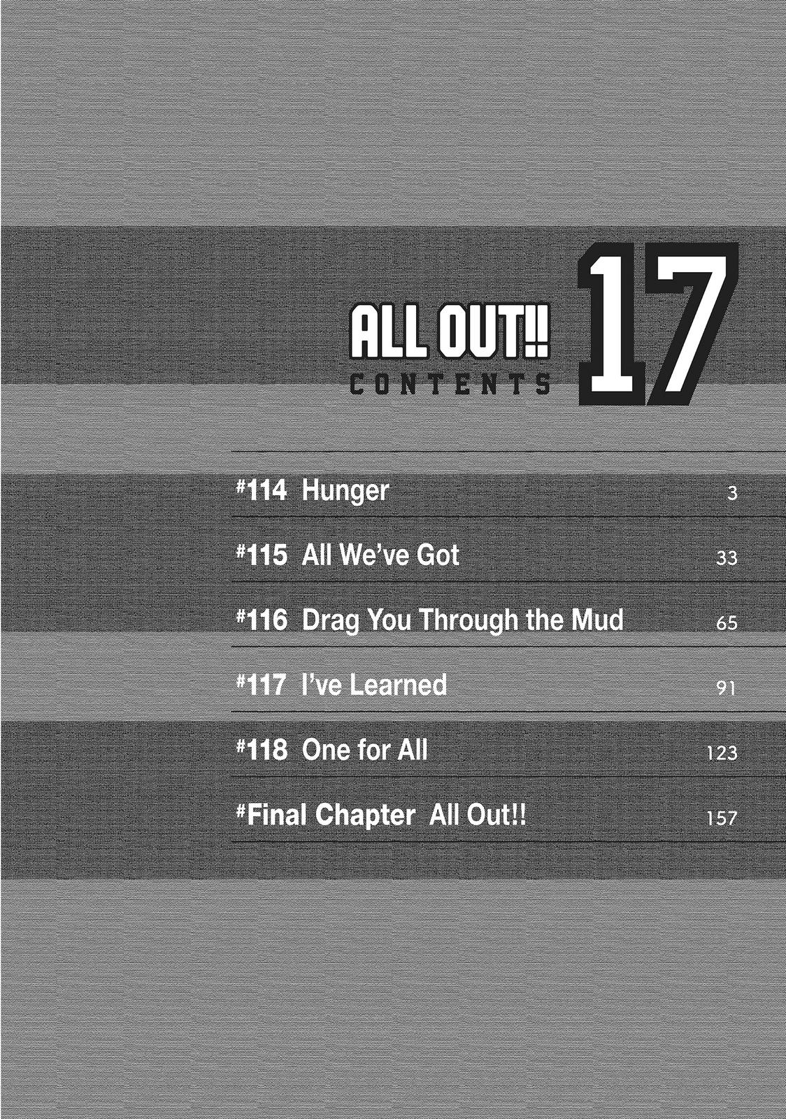 All Out!! Chapter 114 page 3 - Chapter 114