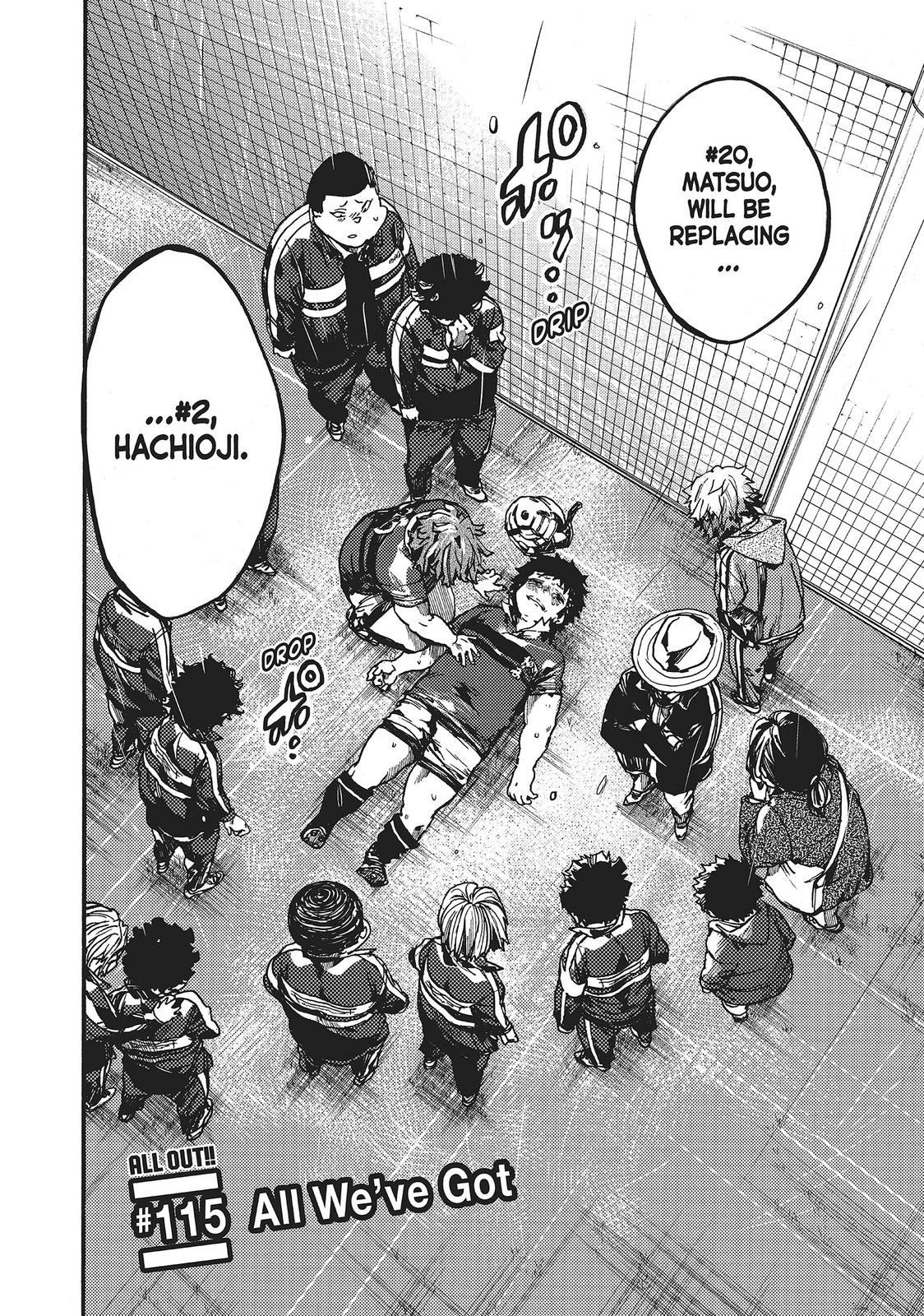 All Out!! Chapter 115 page 2 - Chapter 115