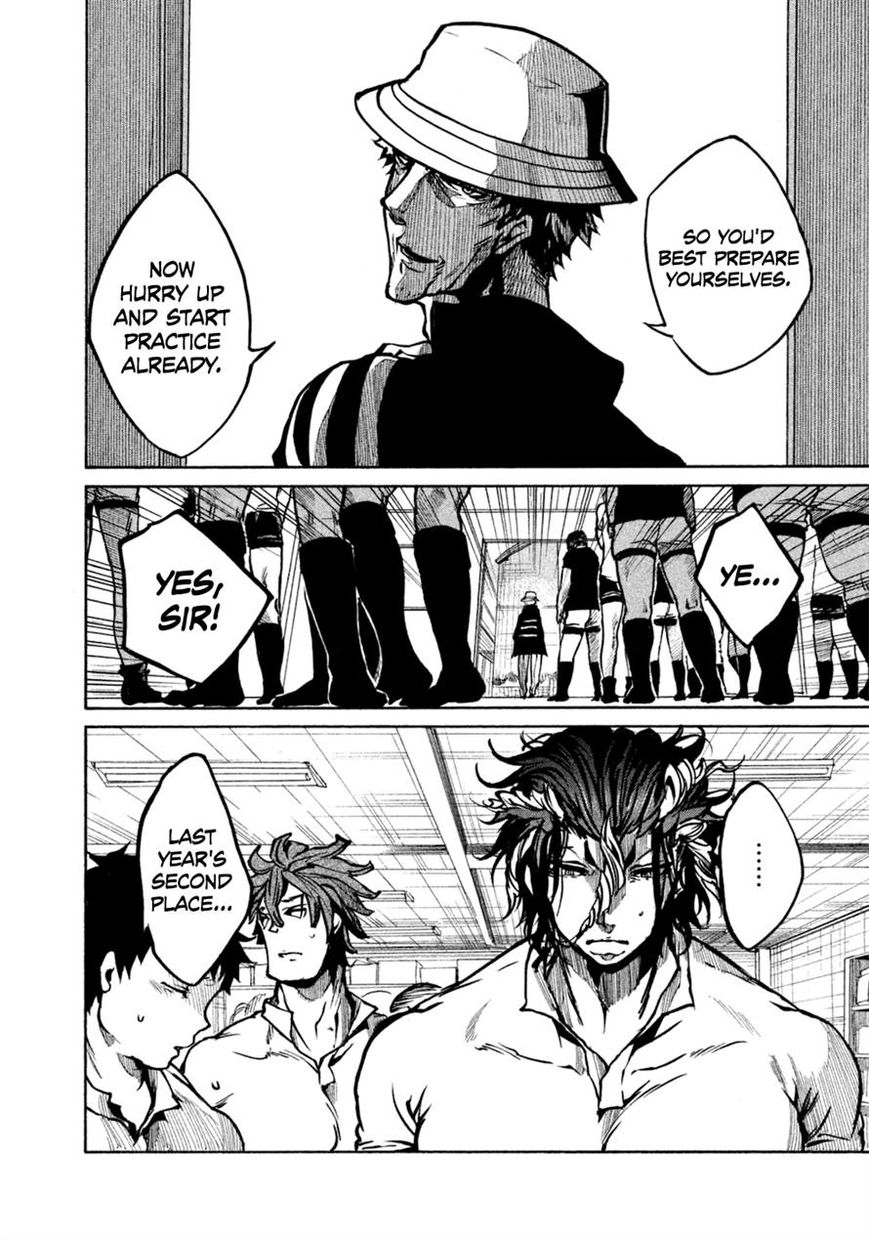All Out!! Chapter 16 page 17 - Chapter 16 : Just Playing a Little Game with a Ball