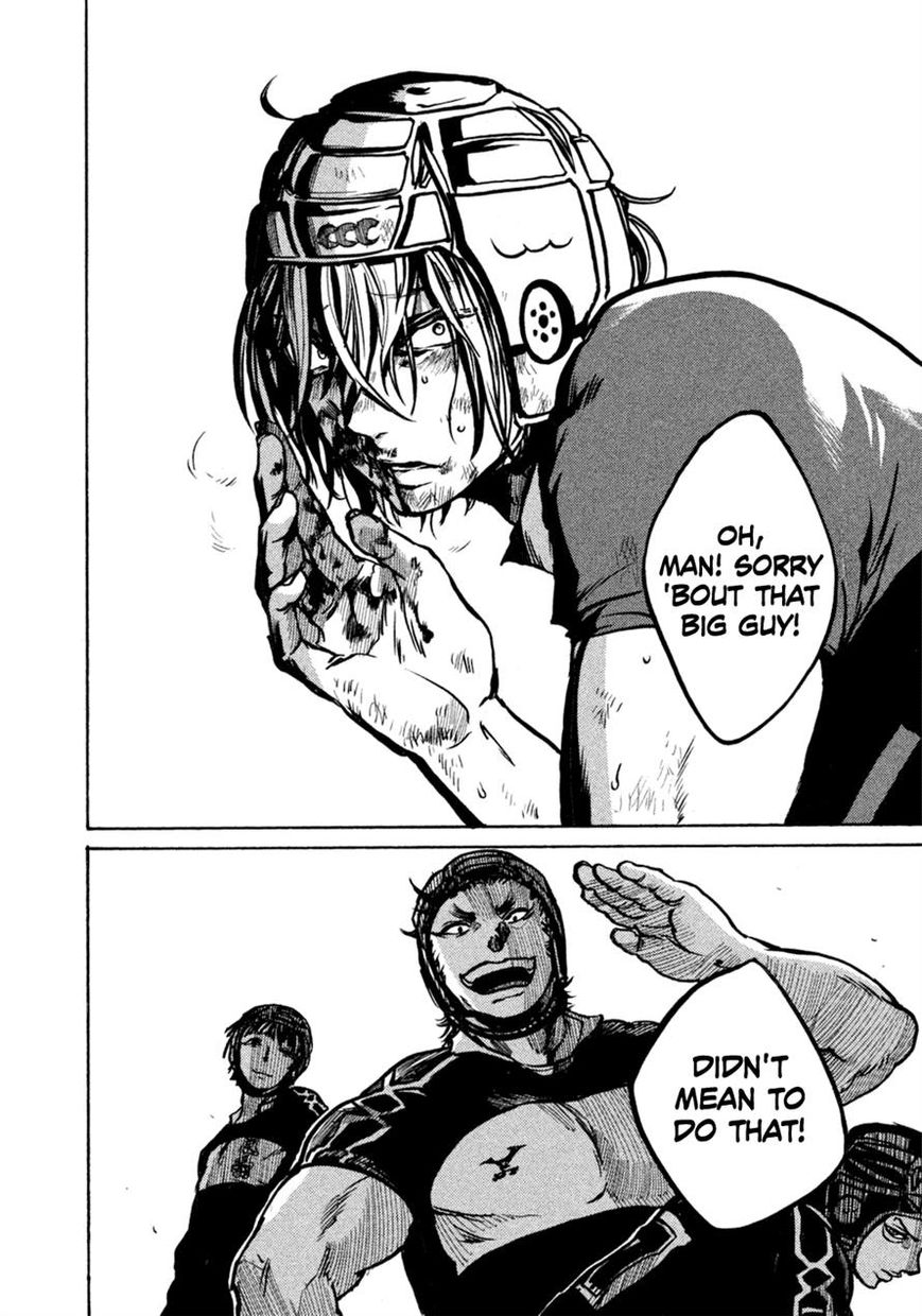 All Out!! Chapter 16 page 38 - Chapter 16 : Just Playing a Little Game with a Ball