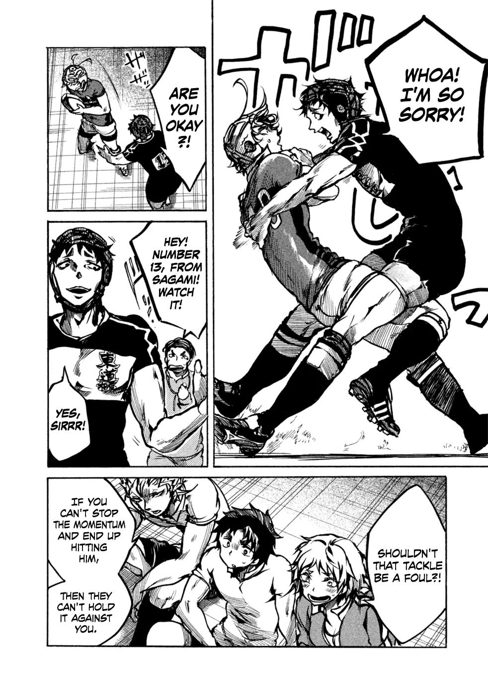 All Out!! Chapter 17 page 11 - Chapter 17 : Borderline Fouls