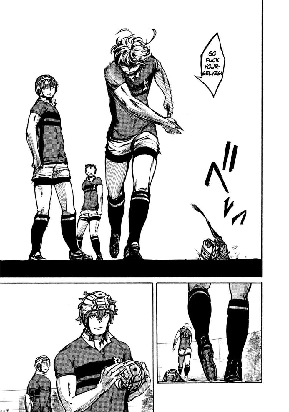 All Out!! Chapter 17 page 38 - Chapter 17 : Borderline Fouls