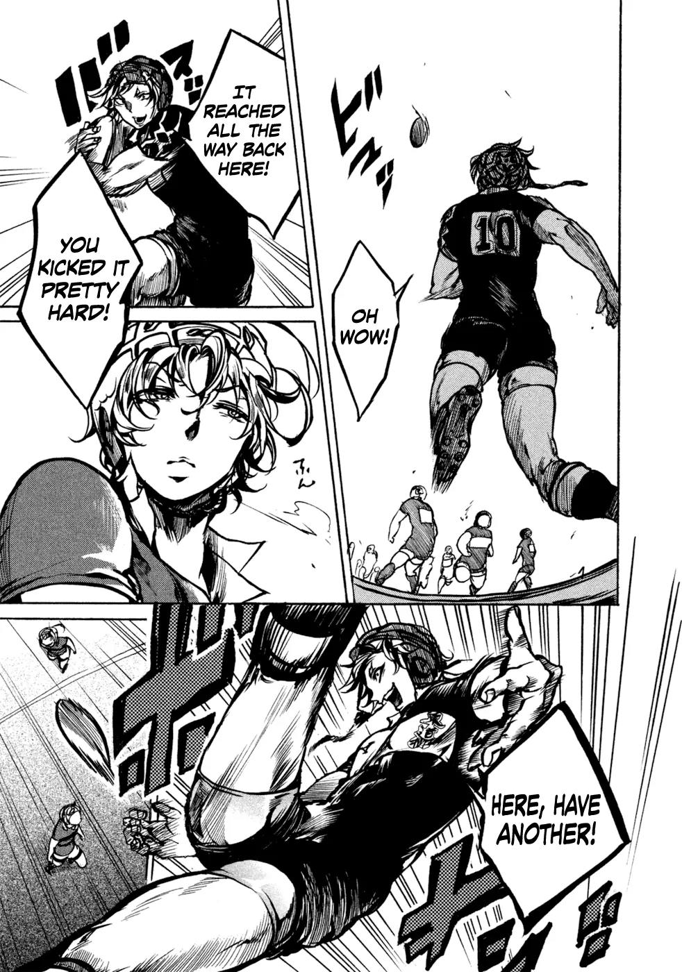 All Out!! Chapter 17 page 8 - Chapter 17 : Borderline Fouls