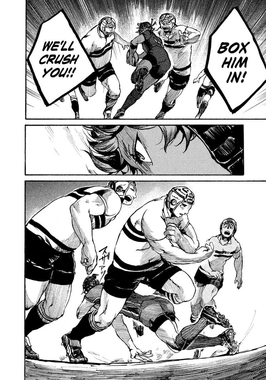 All Out!! Chapter 23 page 15 - Chapter 23 : The Number One Flanker In Kanagawa (Fixed)