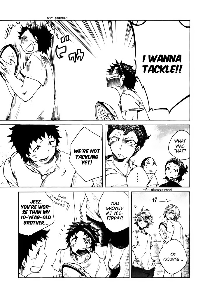 All Out!! Chapter 3 page 9 - Chapter 3 : I Wanna Tackle