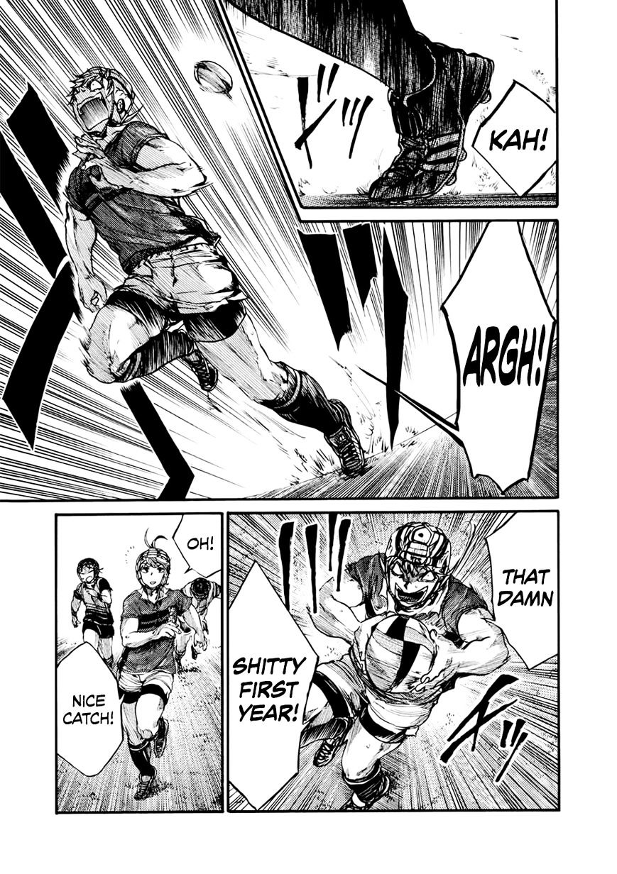 All Out!! Chapter 50 page 13 - Chapter 50 : Shitty First Year! (Fixed)