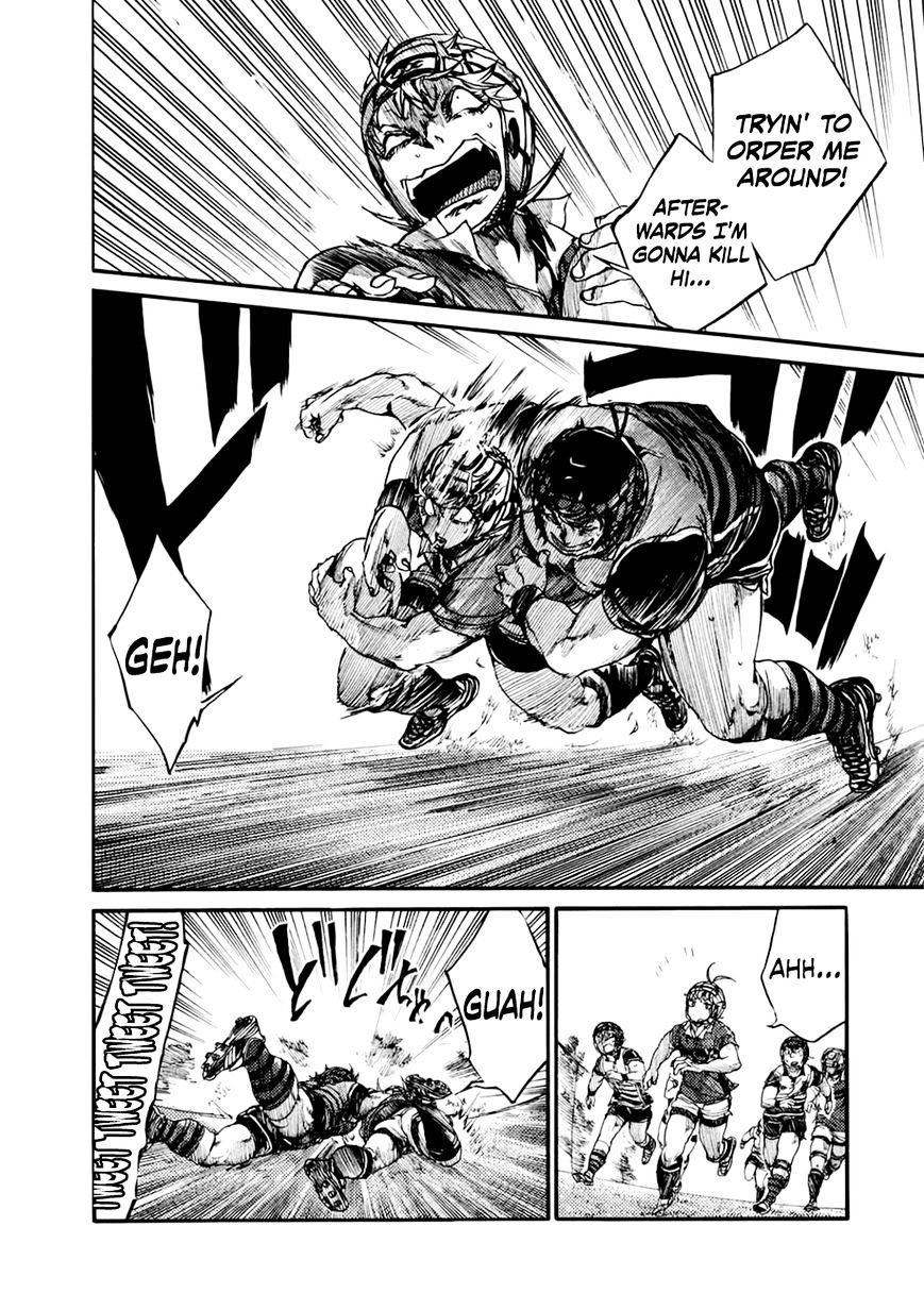 All Out!! Chapter 50 page 14 - Chapter 50 : Shitty First Year! (Fixed)