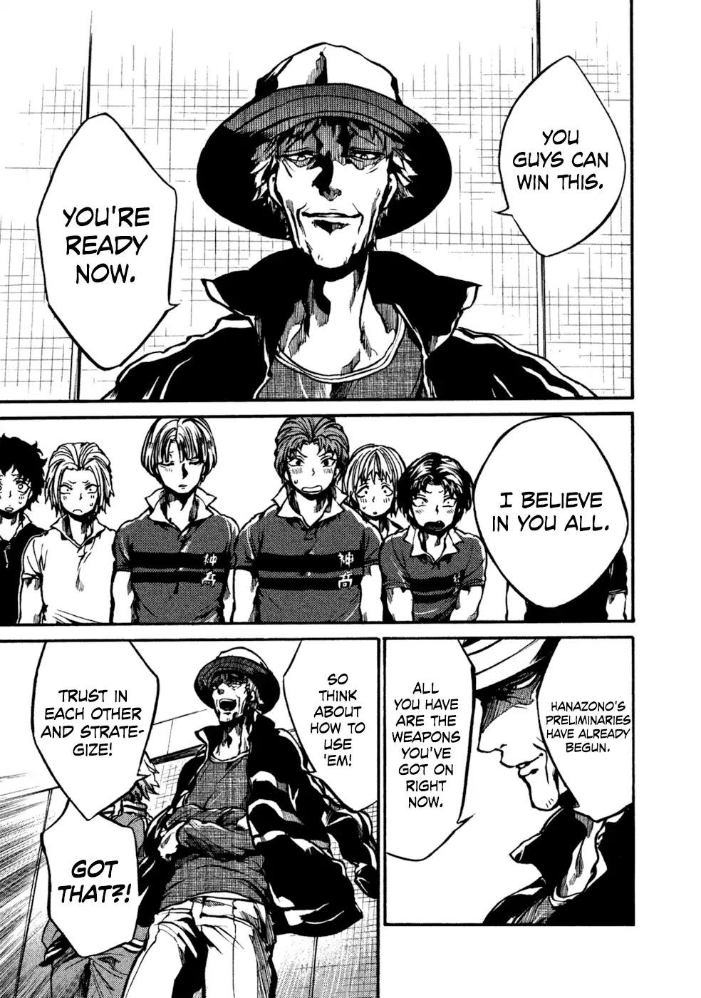 All Out!! Chapter 80 page 8 - Chapter 80: Trust in Your Team