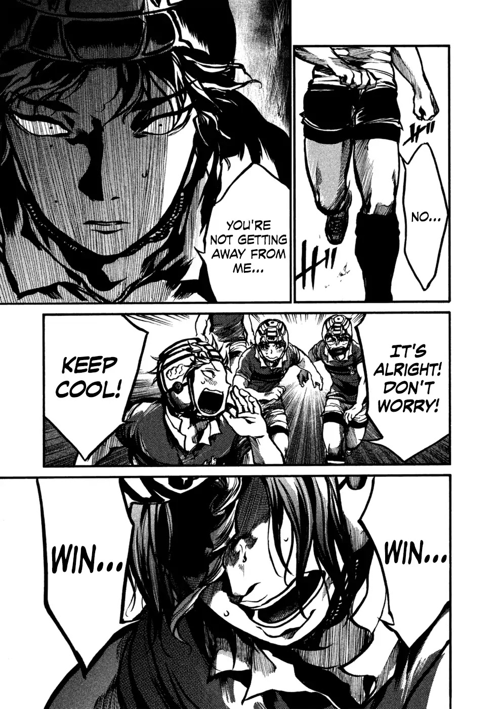 All Out!! Chapter 82 page 10 - Chapter 82: Not Getting Away