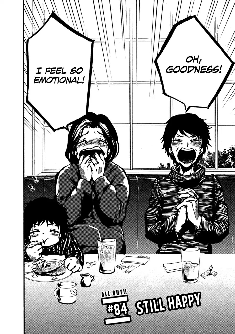 All Out!! Chapter 84 page 3 - Chapter 84: Still Happy