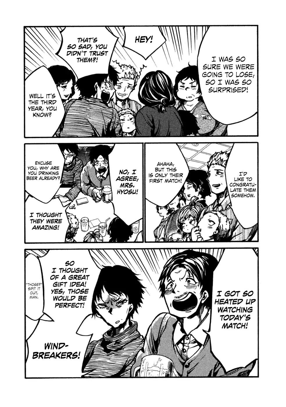 All Out!! Chapter 84 page 4 - Chapter 84: Still Happy