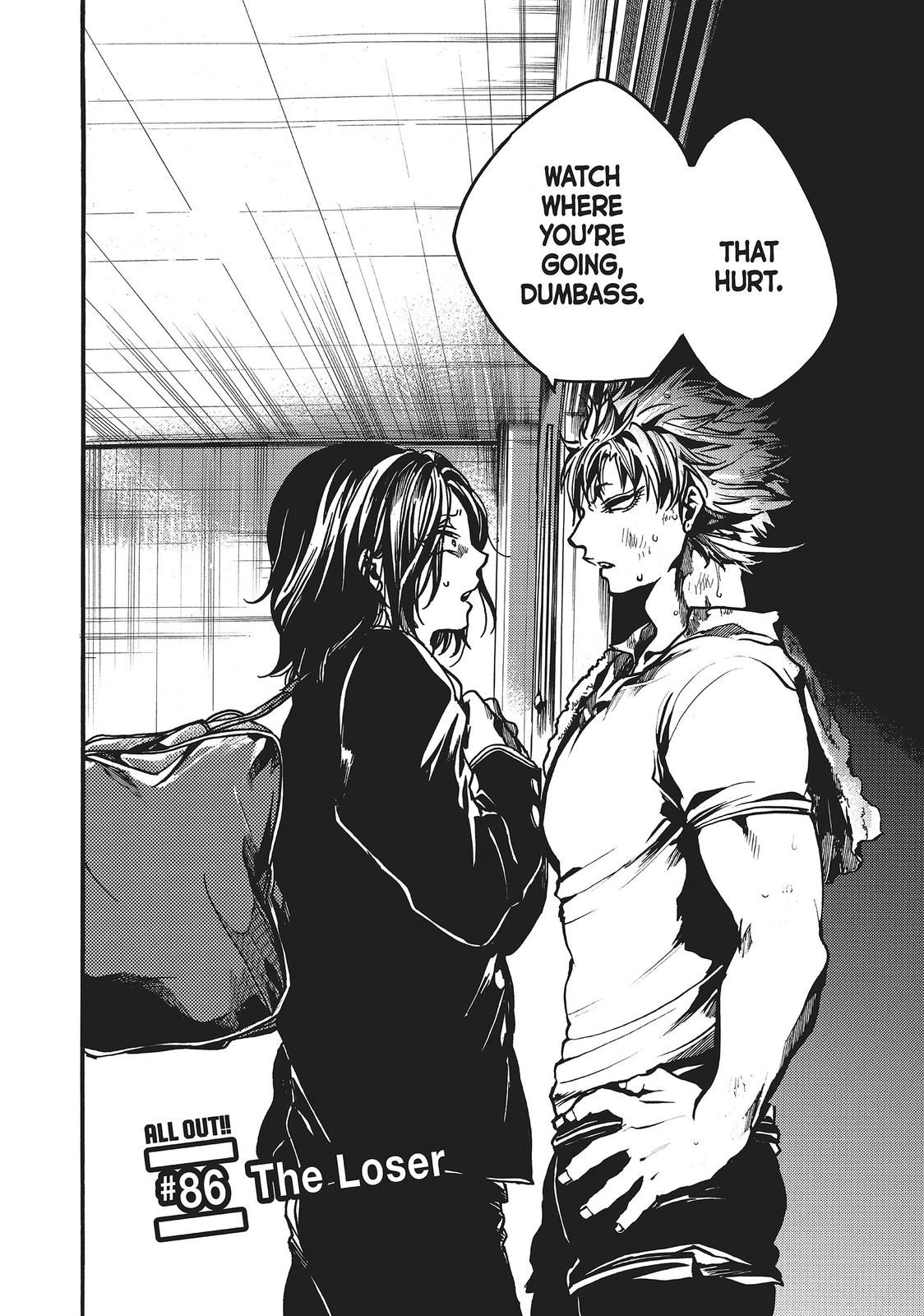 All Out!! Chapter 86 page 5 - Chapter 86