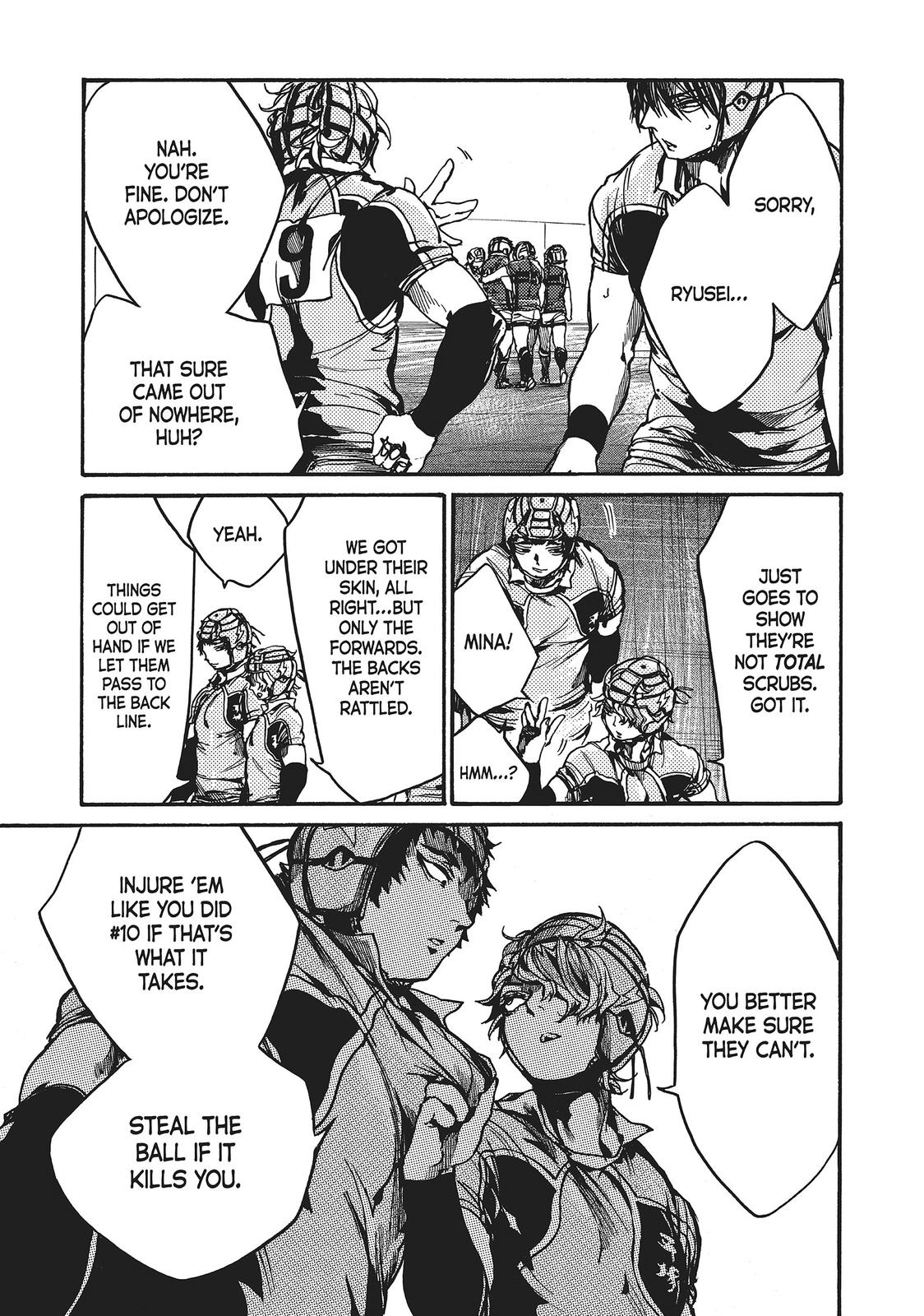 All Out!! Chapter 91 page 5 - Chapter 91