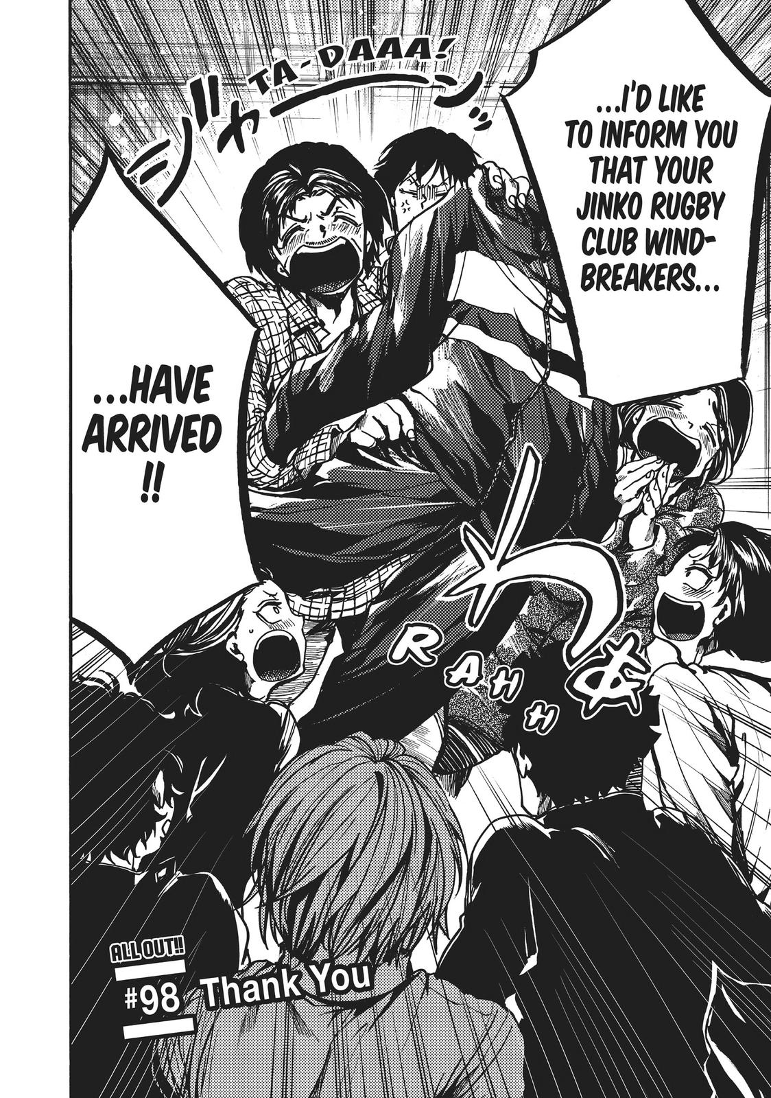 All Out!! Chapter 98 page 2 - Chapter 98