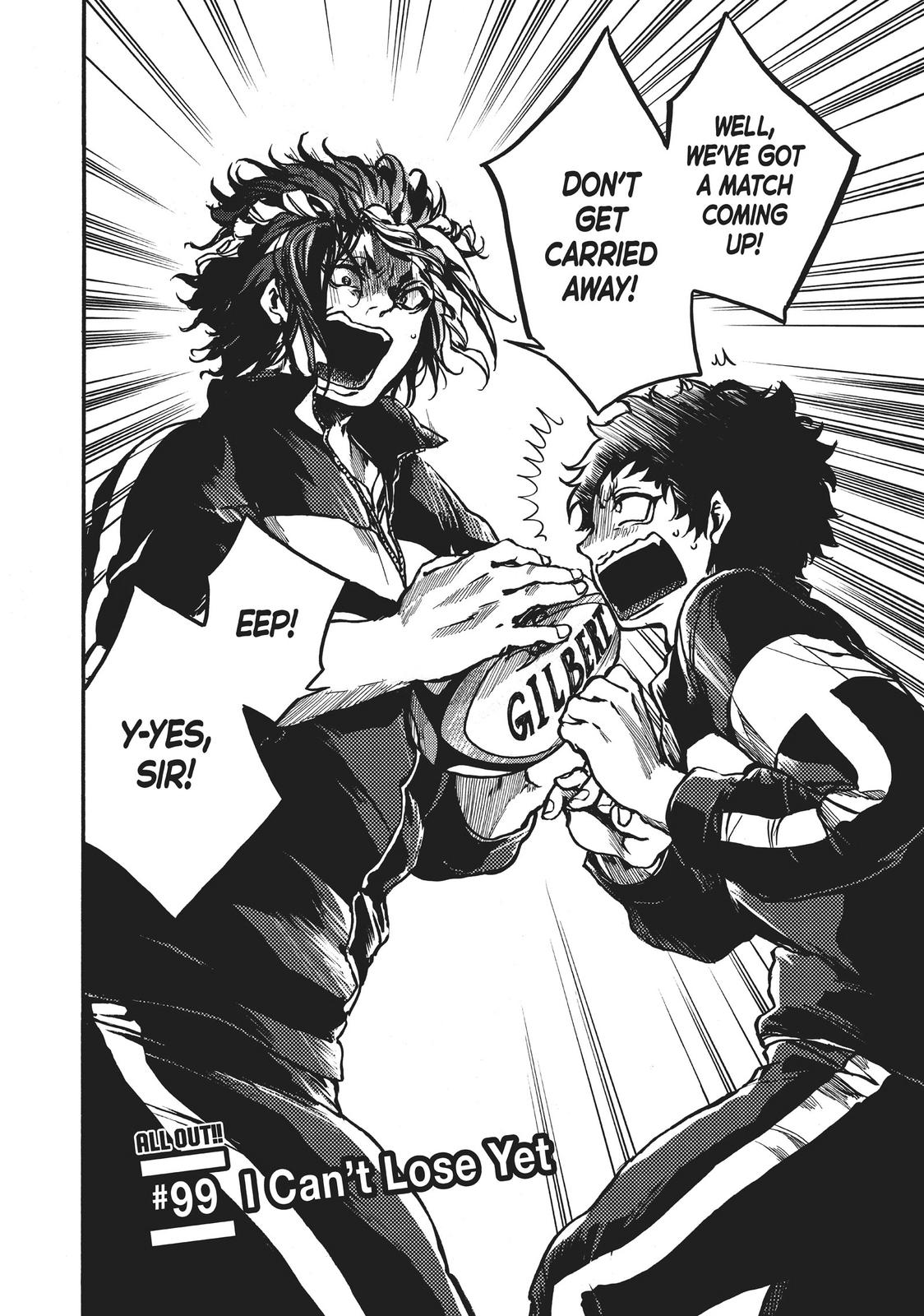 All Out!! Chapter 99 page 2 - Chapter 99