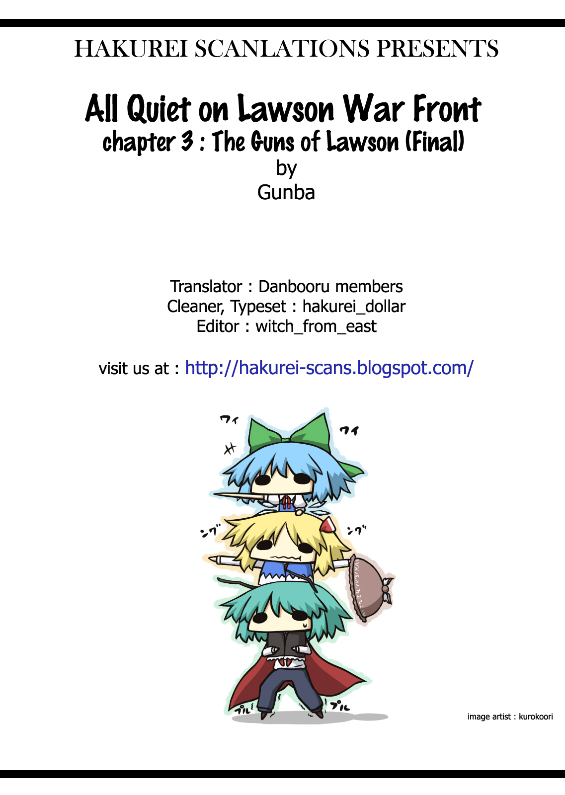 All Quiet on Lawson War Front Chapter 3.2 page 12 - Chapter 3 v2 : [End]