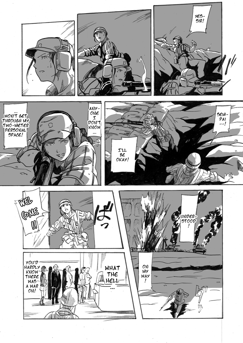 All Quiet on Lawson War Front Chapter 3.2 page 5 - Chapter 3 v2 : [End]