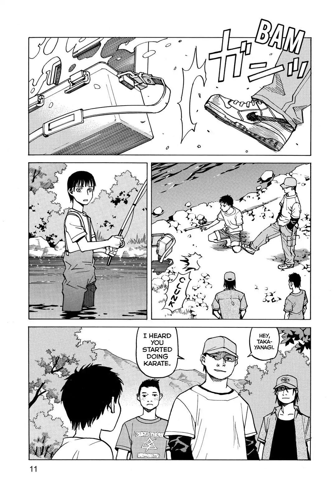 All-Rounder Meguru Chapter 1 page 11 - Chapter 1: Takashi Segawa